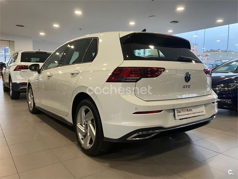 Usado VW Golf VIII GTE 245 CV (180 kW) 2021 Blanco Berlina