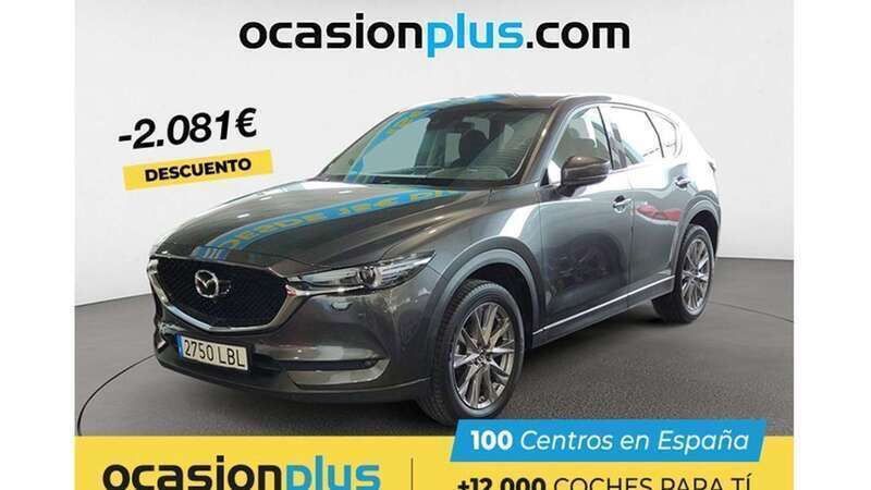 Gris Usado 2019 Mazda CX-5 SUV | 20.819 € (Buen precio) - Imagen 1/4