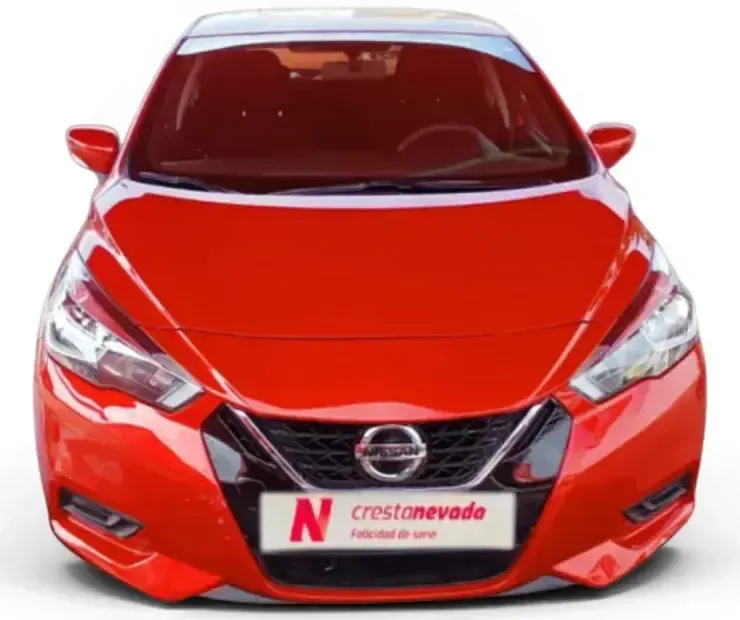 Usado Nissan Micra Acenta 101 CV (74 kW) 2020 Rojo Utilitario