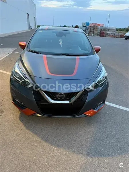 Usado Nissan Micra 90 CV (66 kW) 2018 Gris / plata Utilitario