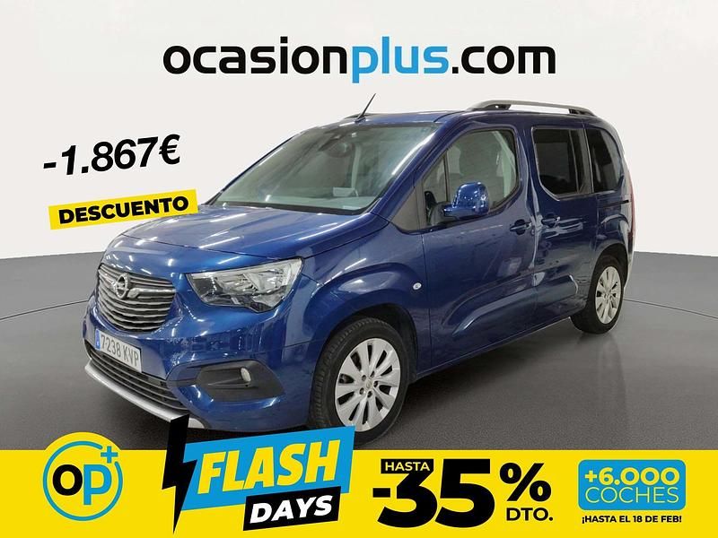Azul Usado 2019 Opel Combo Innovation Monovolumen | 14.200 € (Precio justo) - Imagen 1/4