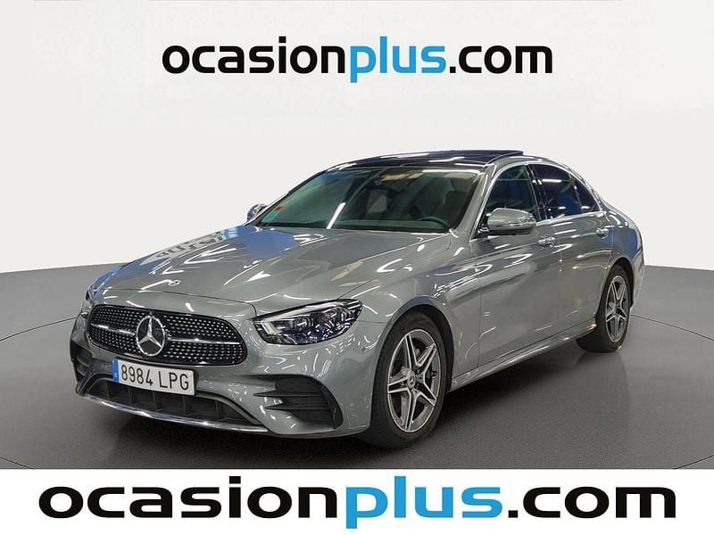 Gris Usado 2021 Mercedes E220 AMG Berlina | 32.091 € (Precio justo) - Imagen 1/4