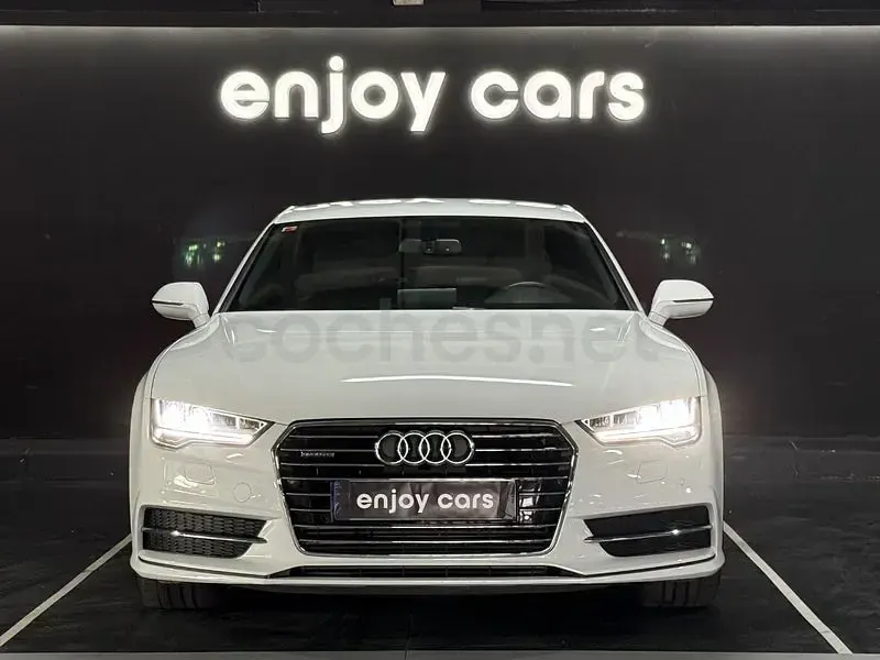 Usado Audi A7 Sportback S-Line 320 CV (235 kW) 2017 Blanco Utilitario