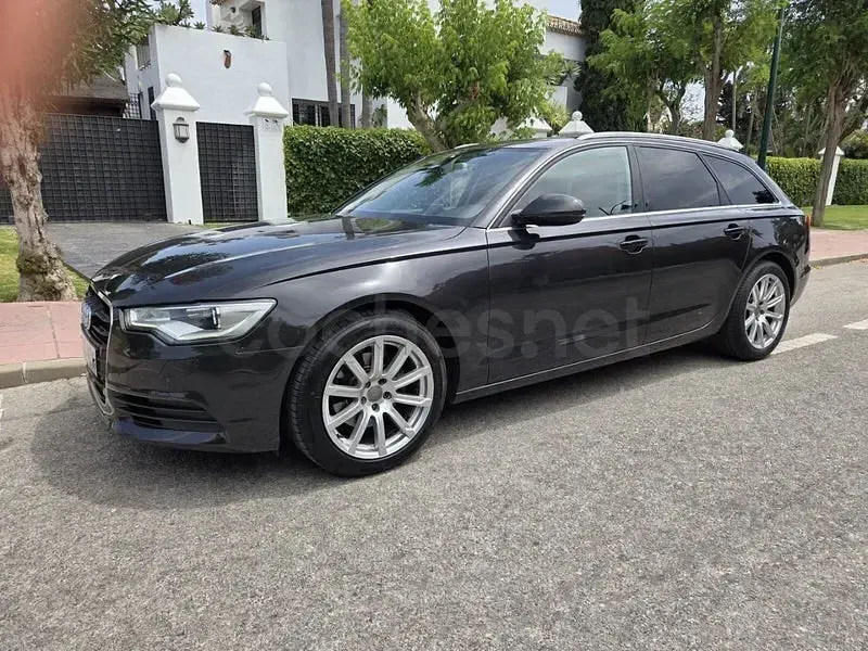 Usado Audi A6 S-Line 204 CV (150 kW) 2013 Gris / plata Familiar
