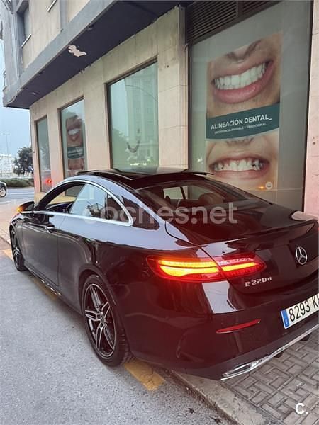 Usado Mercedes E220 194 CV (142 kW) 2018 Negro Coupe