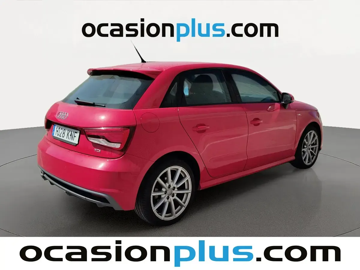 Usado Audi A1 Sportback S-Line 90 CV (66 kW) 2018 Rojo Utilitario