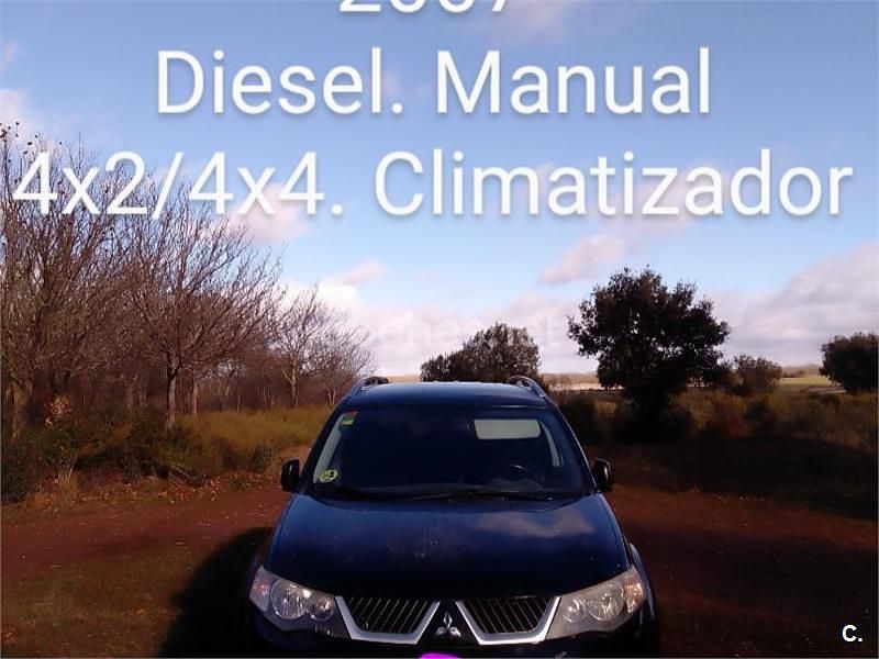 Negro Usado 2007 Mitsubishi Outlander Intense SUV | 5500 € (Precio justo) - Imagen 1/4