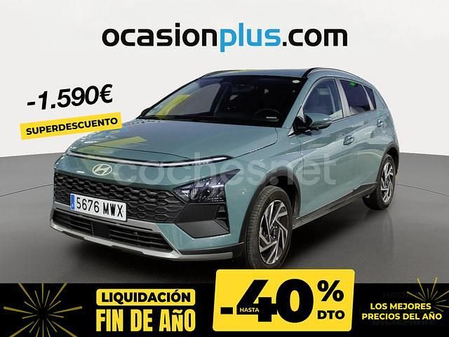 Verde Usado 2024 Hyundai Bayon SUV | 17.490 € (Precio justo) - Imagen 1/4