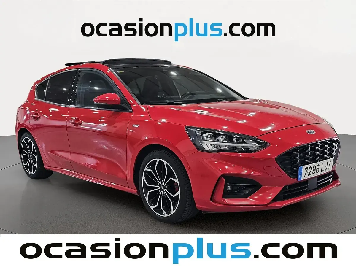 Usado Ford Focus ST-Line X 155 CV (114 kW) 2020 Rojo Utilitario