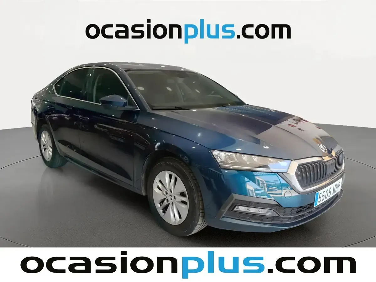 Usado Skoda Octavia Ambition 115 CV (84 kW) 2023 Azul Berlina