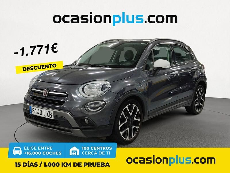 Gris Usado 2022 Fiat 500X Cross SUV | 19.490 € (Un poco caro) - Imagen 1/4