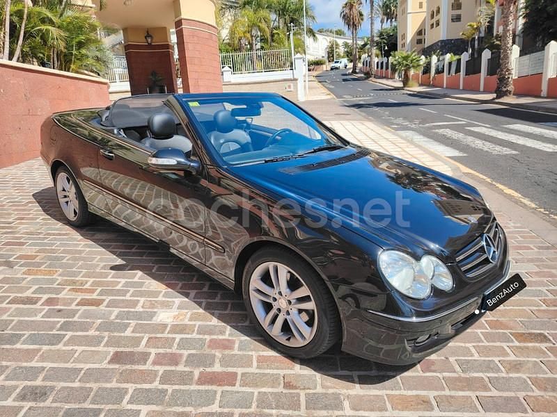 Usado Mercedes CLK200 Avantgarde 184 CV (135 kW) 2009 Negro Descapotable
