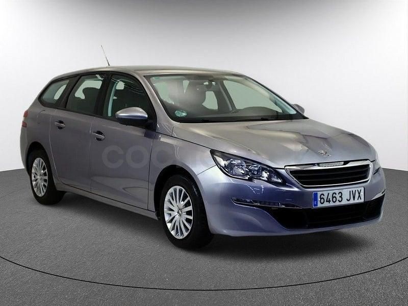 Usado Peugeot 308 SW Business-Line 120 CV (88 kW) 2016 Gris / plata Familiar