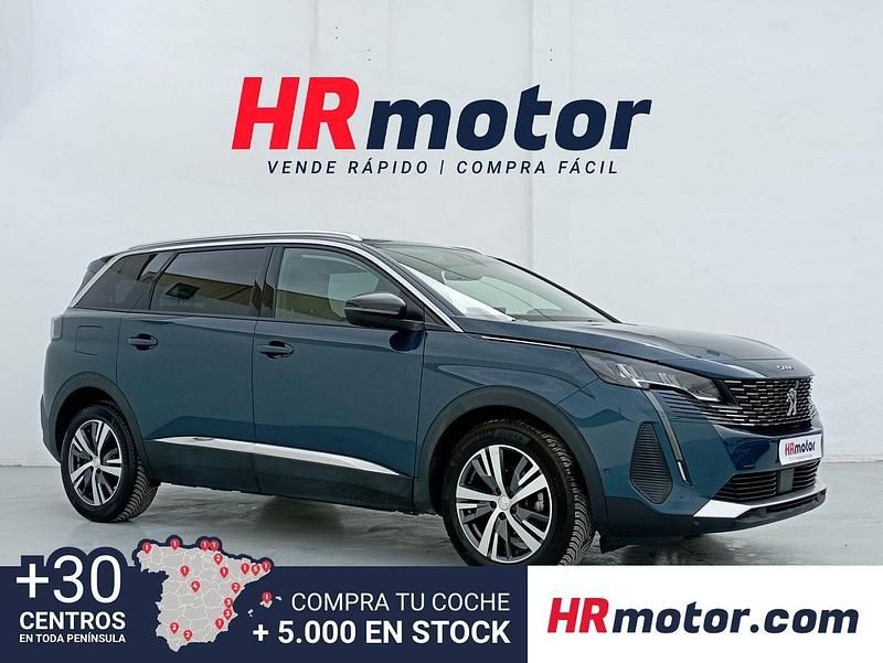 Azul Usado 2022 Peugeot 5008 Allure Monovolumen | 21.990 € (Un poco caro) - Imagen 1/4