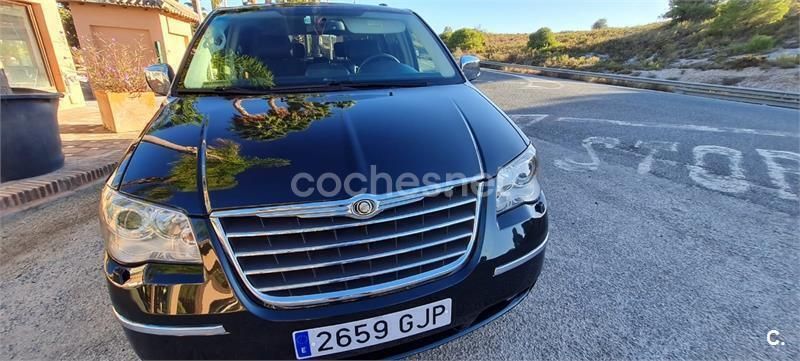 Negro Usado 2008 Chrysler Grand Voyager Limited Monovolumen | 7500 € (Precio justo) - Imagen 1/4