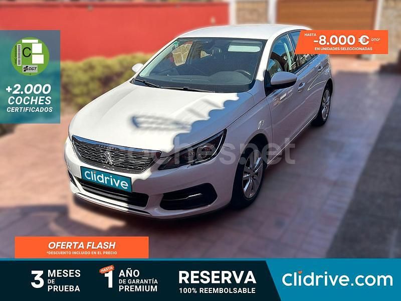 Blanco Usado 2017 Peugeot 308 Style Berlina | 6190 € (Buen precio) - Imagen 1/3