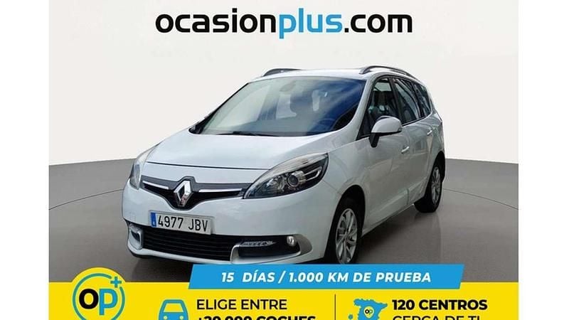Blanco Usado 2014 Renault Grand Scénic III Monovolumen | 7890 € (Precio justo) - Imagen 1/4