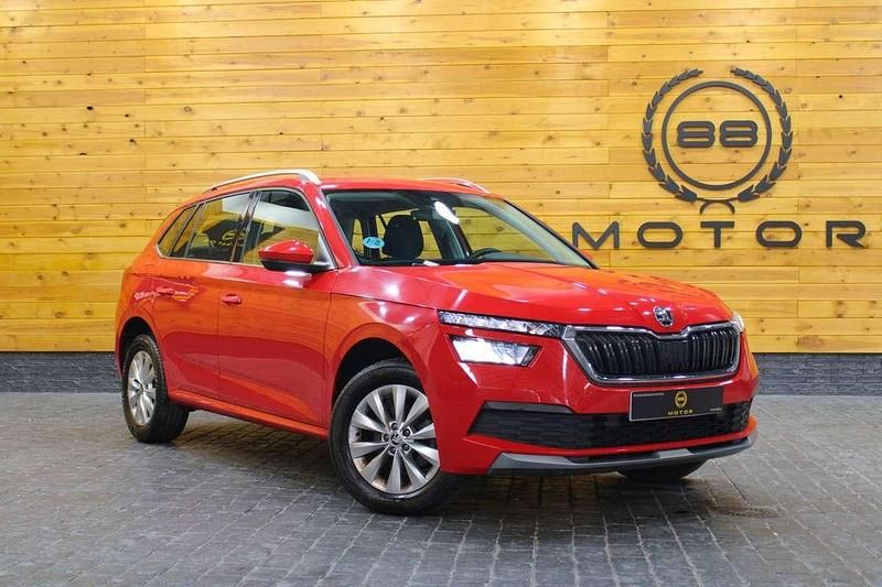 Rojo Usado 2021 Skoda Kamiq Ambition SUV | 13.970 € (Buen precio) - Imagen 1/4