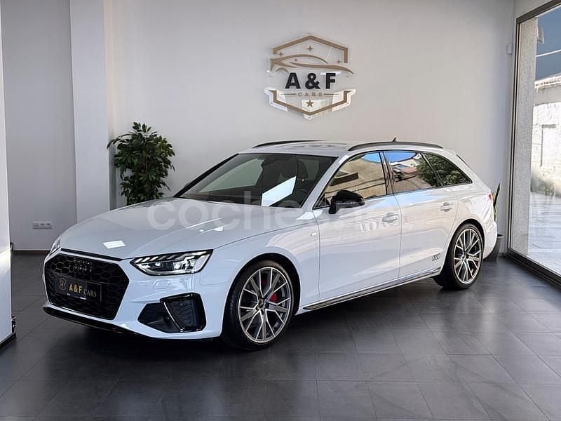 Usado Audi A4 S-Line 204 CV (150 kW) 2022 Blanco Familiar