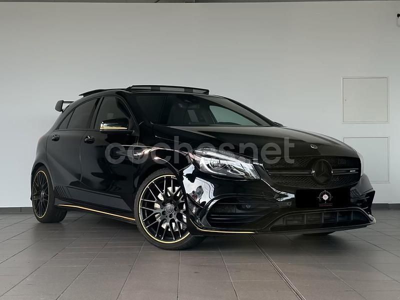 Negro Usado 2018 Mercedes A45 AMG Berlina | 37.900 € (Precio justo) - Imagen 1/4