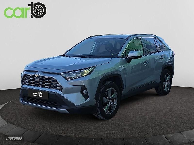 Gris / plata Usado 2021 Toyota RAV4 Hybrid Luxury SUV | 29.990 € (Precio justo) - Imagen 1/4