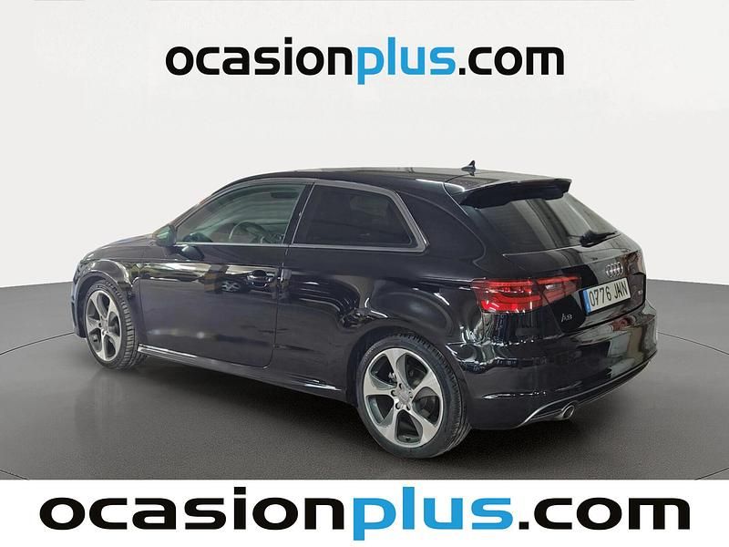 Usado Audi A3 S-Line 110 CV (80 kW) 2016 Negro Utilitario