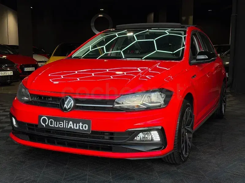 Usado VW Polo R-line 95 CV (69 kW) 2020 Rojo Utilitario