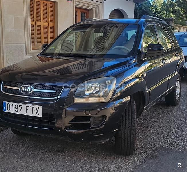 Negro Usado 2007 Kia Sportage SUV | 6400 € (Precio justo) - Imagen 1/4