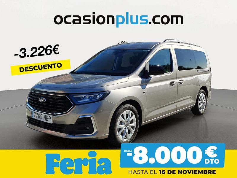Gris Usado 2025 Ford Tourneo Connect Titanium Monovolumen | 35.490 € (Caro) - Imagen 1/4