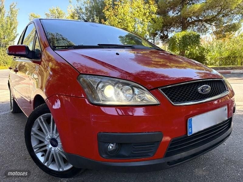 Rojo Usado 2006 Ford C-MAX Monovolumen | 2700 € (Precio justo) - Imagen 1/4
