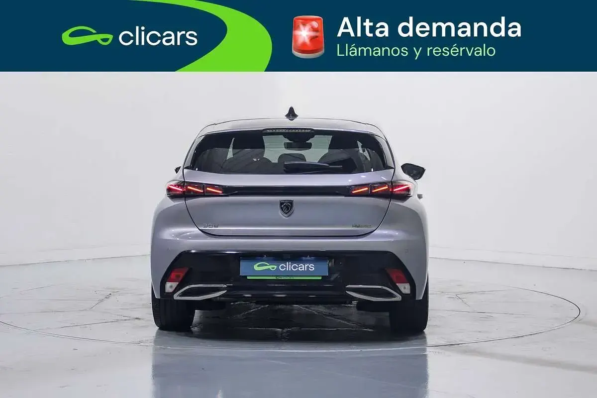 Usado Peugeot 308 GT 150 CV (110 kW) 2022 Plateado Berlina