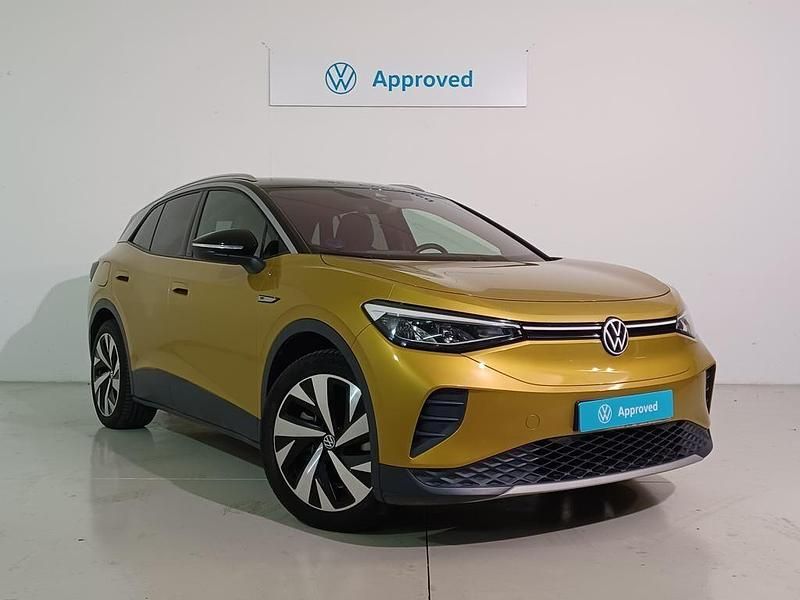 Amarillo Usado 2021 VW ID.4 SUV | 26.900 € (Un poco caro) - Imagen 1/4