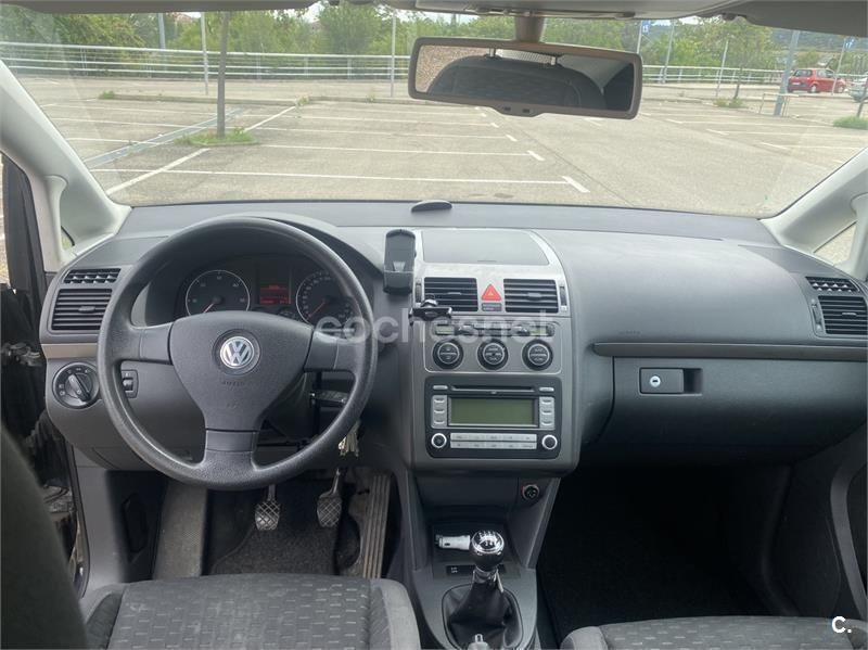 Usado VW Touran Edition 105 CV (77 kW) 2007 Negro Monovolumen