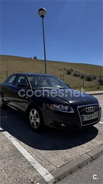 Usado Audi A4 140 CV (102 kW) 2007 Negro Berlina