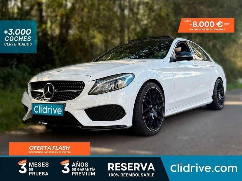 Usado Mercedes C43 AMG AMG 367 CV (269 kW) 2017 Blanco Berlina