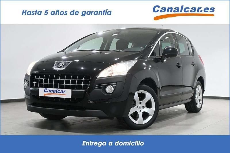 Negro Usado 2010 Peugeot 3008 Premium Monovolumen | 8990 € (Un poco caro) - Imagen 1/4