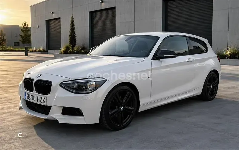 Usado BMW 118 M Sport 143 CV (105 kW) 2014 Blanco Utilitario