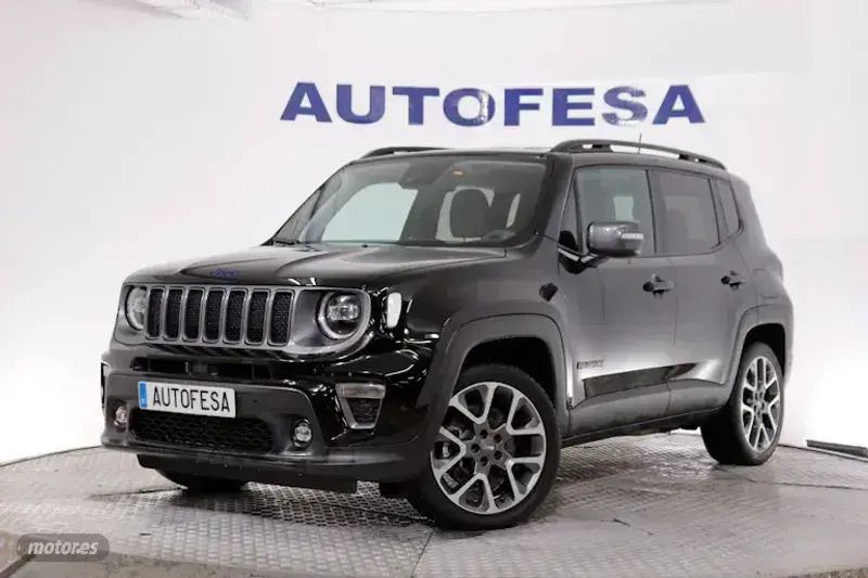 Negro Usado 2022 Jeep Renegade SUV | 24.850 € (Precio justo) - Imagen 1/4