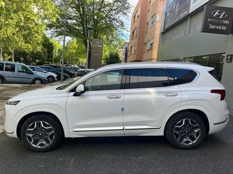 White cream Nuevo 2024 Hyundai Santa Fe Style SUV | 45.000 € (Super precio) - Imagen 1/4