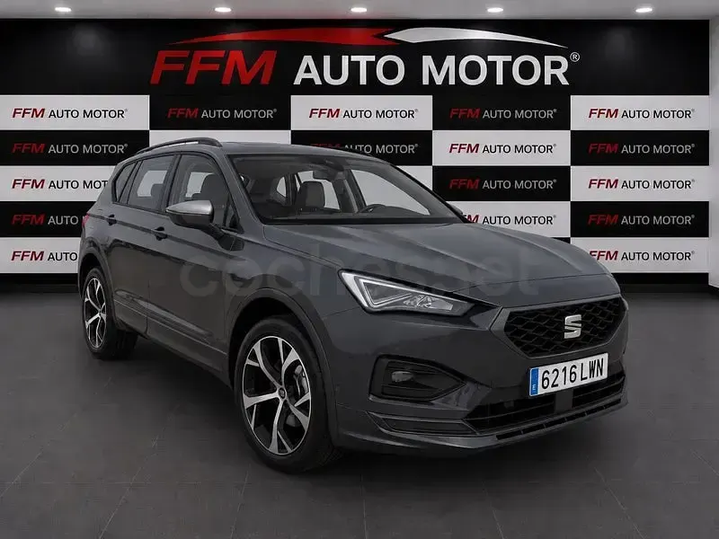 Usado Seat Tarraco FR 150 CV (110 kW) 2022 Gris / plata SUV