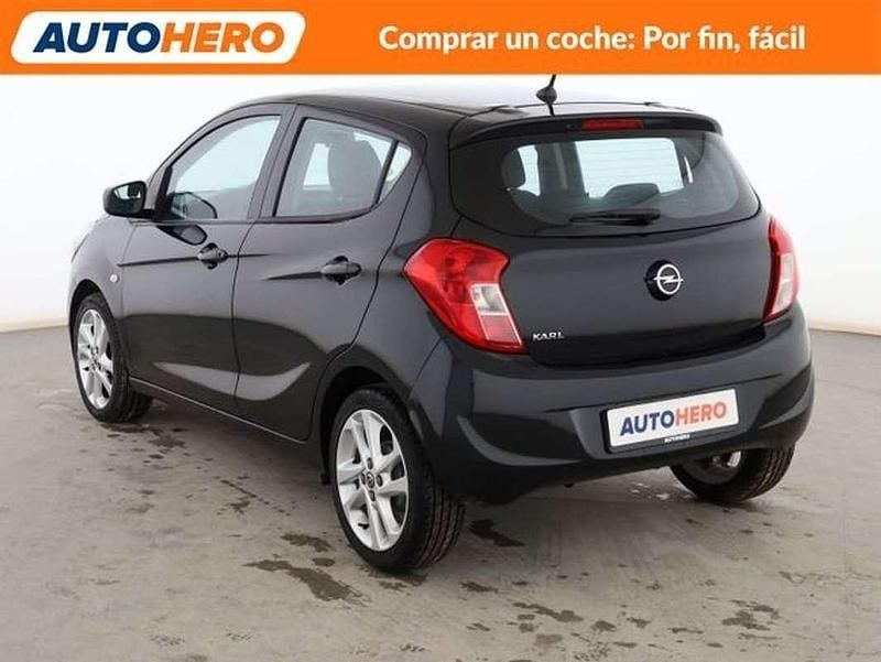 Usado Opel Karl Selective 75 CV (55 kW) 2017 Negro Utilitario