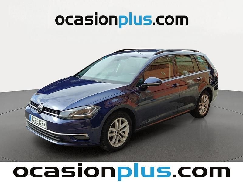 Azul Usado 2019 VW Golf Sportsvan Advance Monovolumen | 15.173 € (Precio justo) - Imagen 1/4