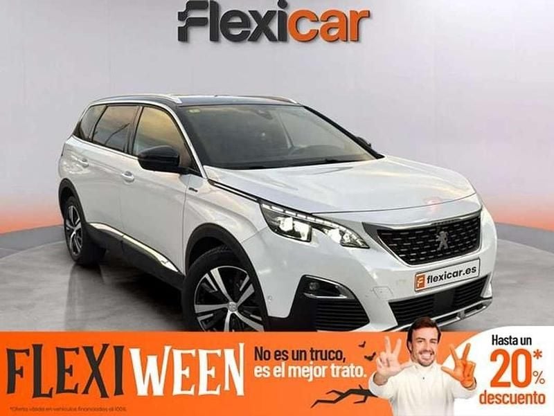 Blanco Usado 2017 Peugeot 5008 GT-line SUV | 15.490 € (Super precio) - Imagen 1/4