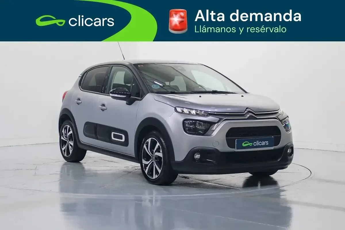 Usado Citroën C3 PureTech 110 CV (80 kW) 2021 Gris Utilitario