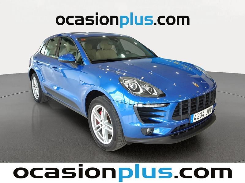 Begagnad Porsche Macan 252 HK (185 kW) 2017 Blå SUV