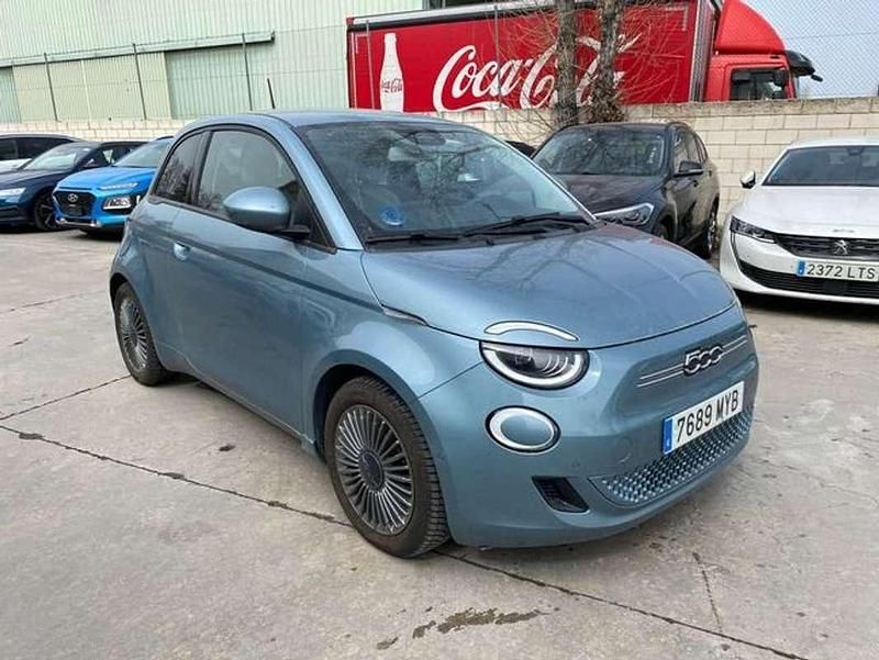 Usado Fiat 500e Icon 86 kW (118 CV) 2021 Azul Berlina