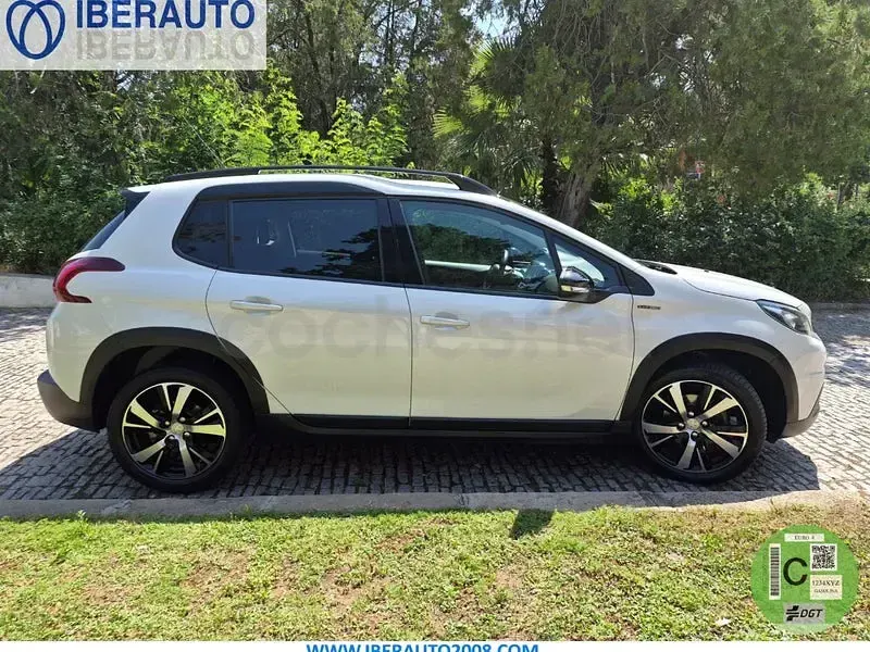 Usado Peugeot 2008 GT-line 131 CV (96 kW) 2016 Blanco SUV