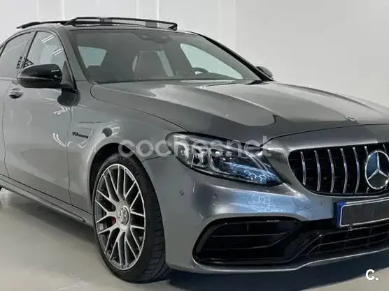 Usado Mercedes C63 AMG 476 CV (350 kW) 2020 Gris / plata Berlina