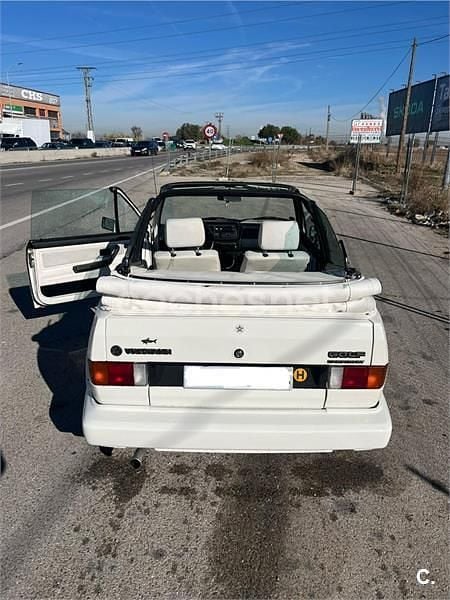Usado VW Golf Cabriolet 75 CV (55 kW) 1988 Blanco Descapotable
