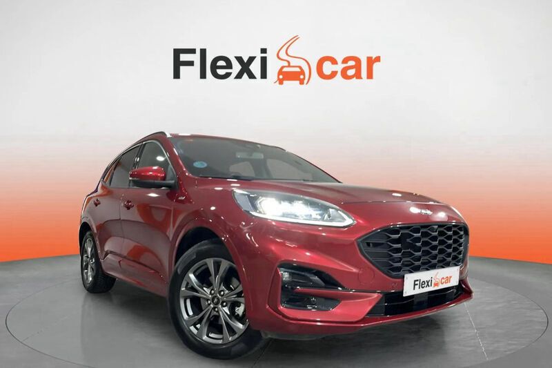 Rojo Usado 2021 Ford Kuga Titanium SUV | 20.690 € (Caro) - Imagen 1/4